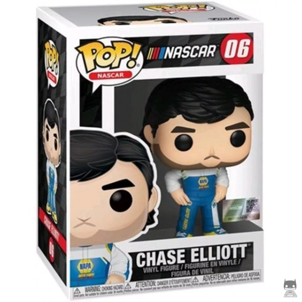Figurine Funko POP Chase Elliott avec boîte