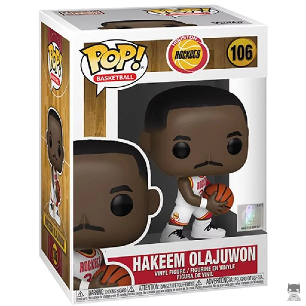Figurine Funko POP Hakeem Olajuwon avec boîte