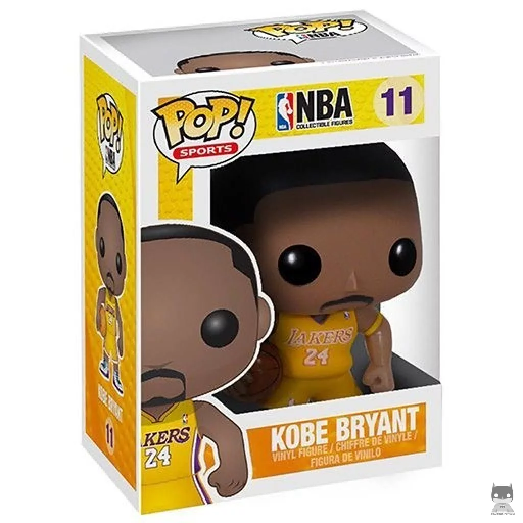 Figurine Funko POP Kobe Bryant avec boîte