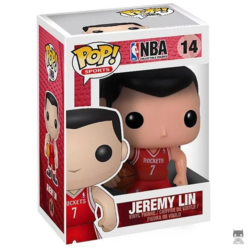 Figurine Funko POP Jeremy Lin avec boîte