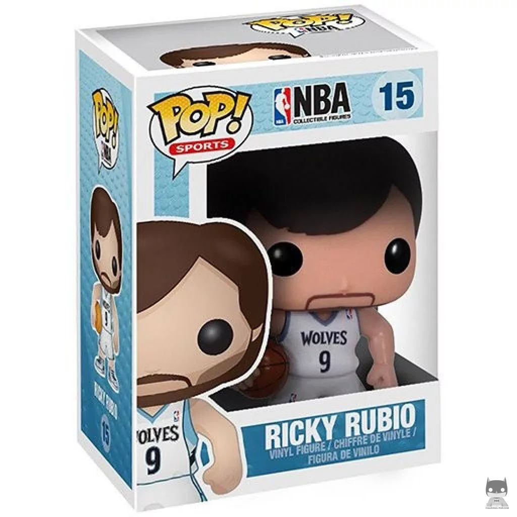 Figurine Funko POP Ricky Rubio avec boîte