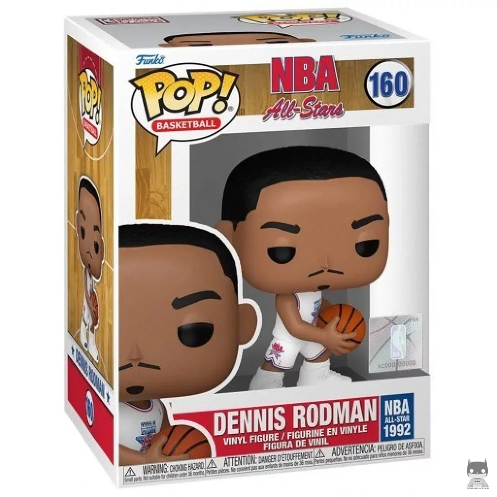 Figurine Funko POP Dennis Rodman avec boîte