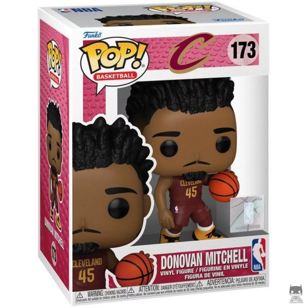 Figurine Funko POP Donovan Mitchell avec boîte