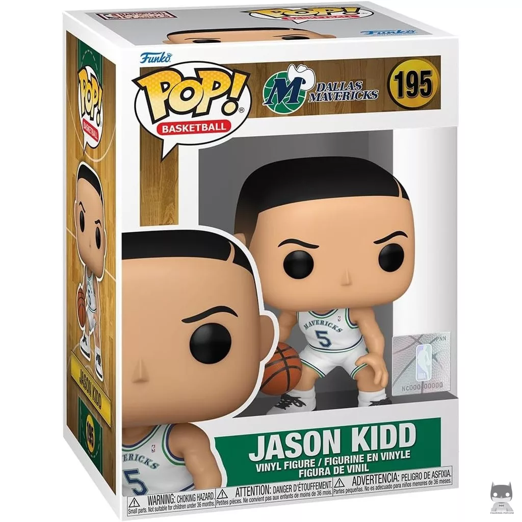 Figurine Funko POP Jason Kidd (Rookie Season) avec boîte