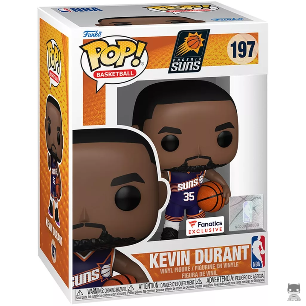 Figurine Funko POP Kevin Durant (Icon Edition) avec boîte
