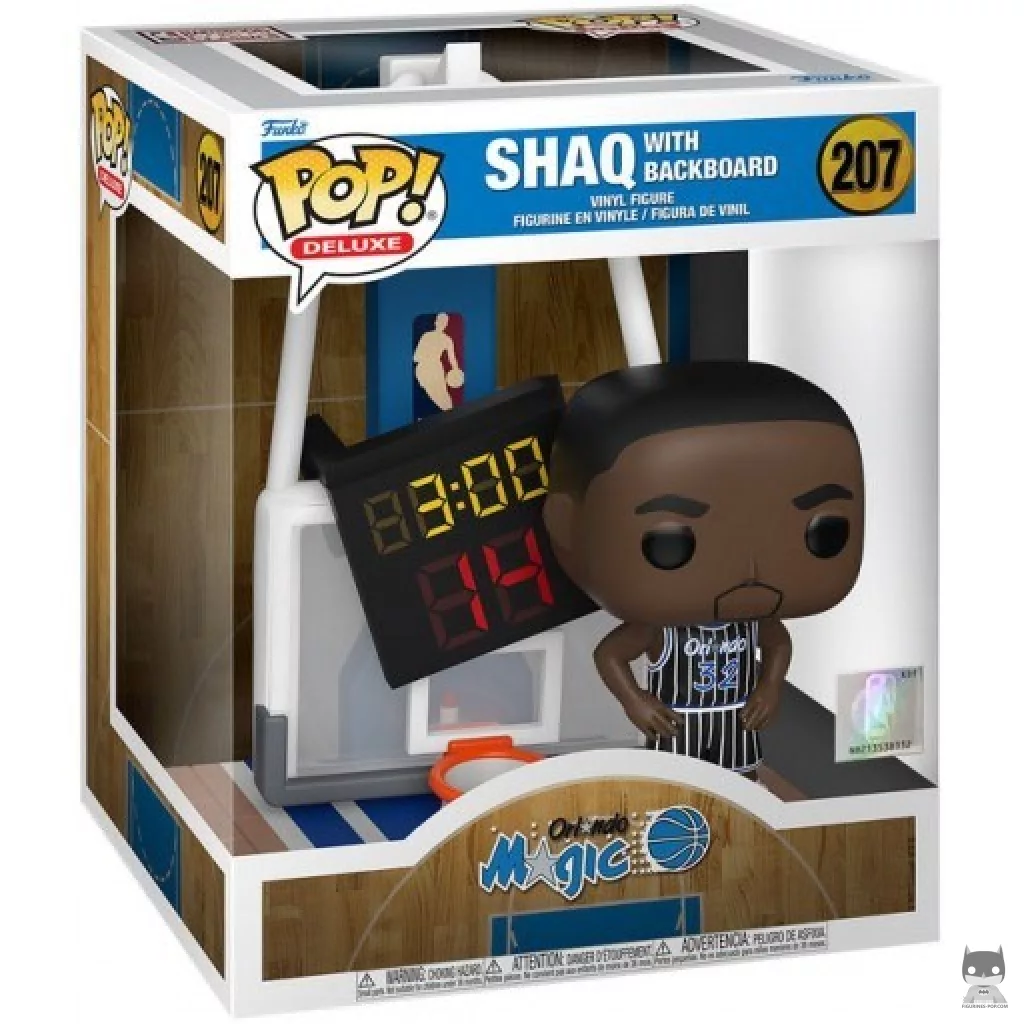 Figurine Funko POP Shaq avec Tableau avec boîte