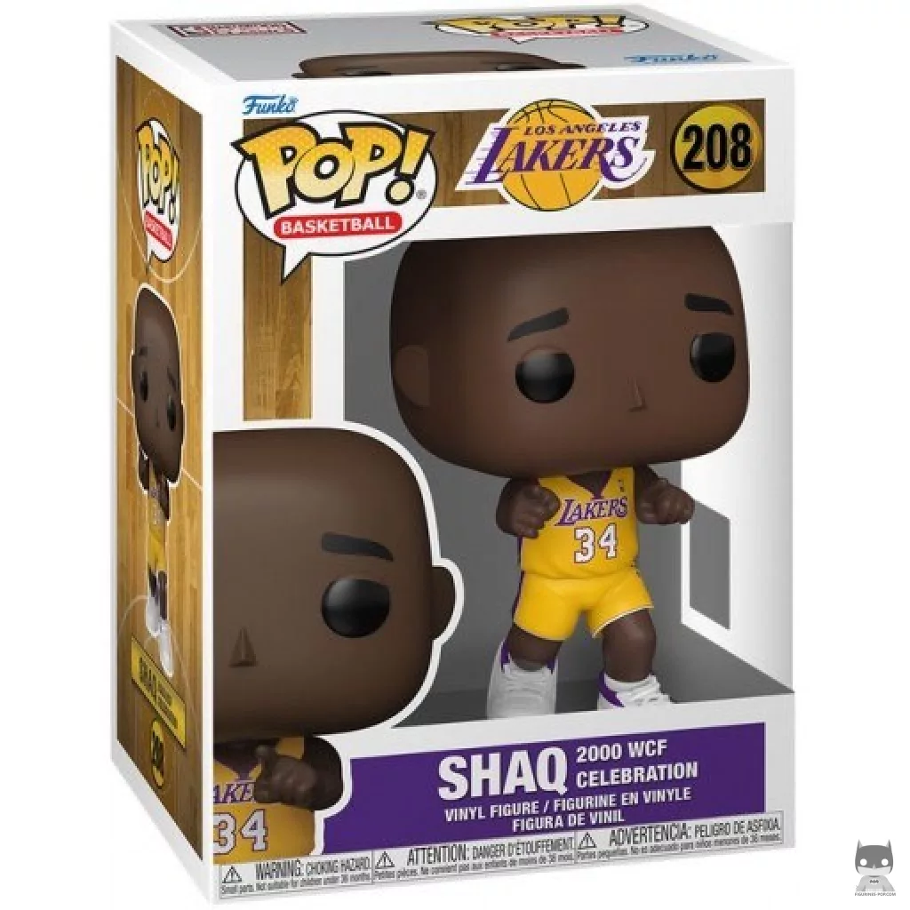 Figurine Funko POP Shaq 2000 WCF Celebration avec boîte