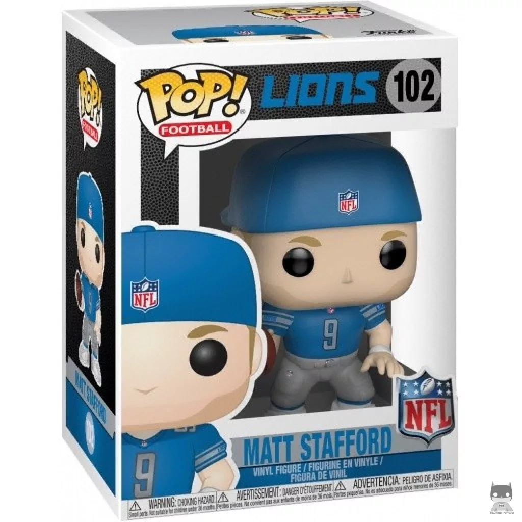 Figurine Funko POP Matt Stafford avec boîte