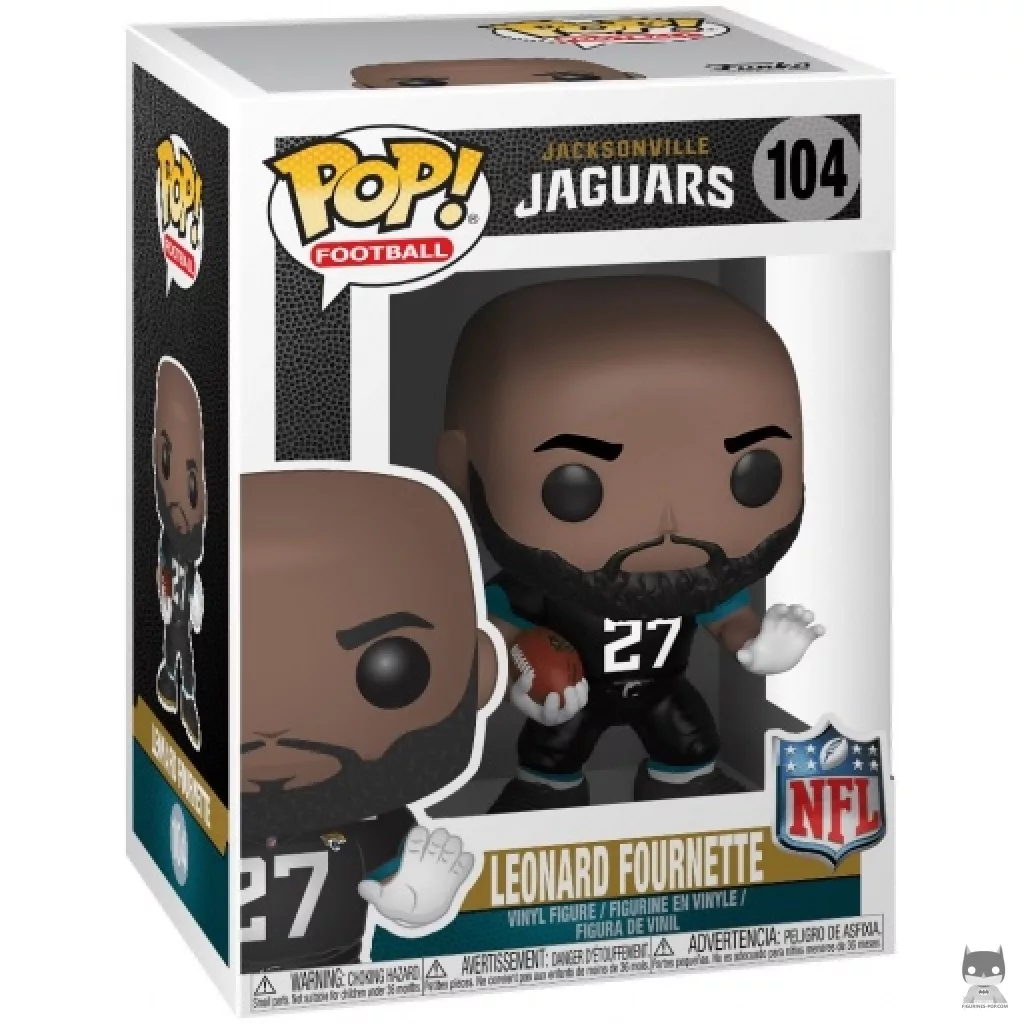 Figurine Funko POP Leonard Fournette avec boîte