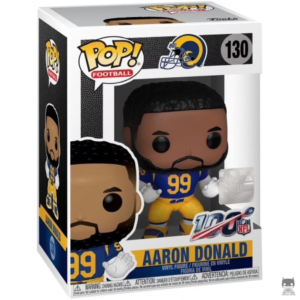 Figurine Funko POP Aaron Donald avec boîte
