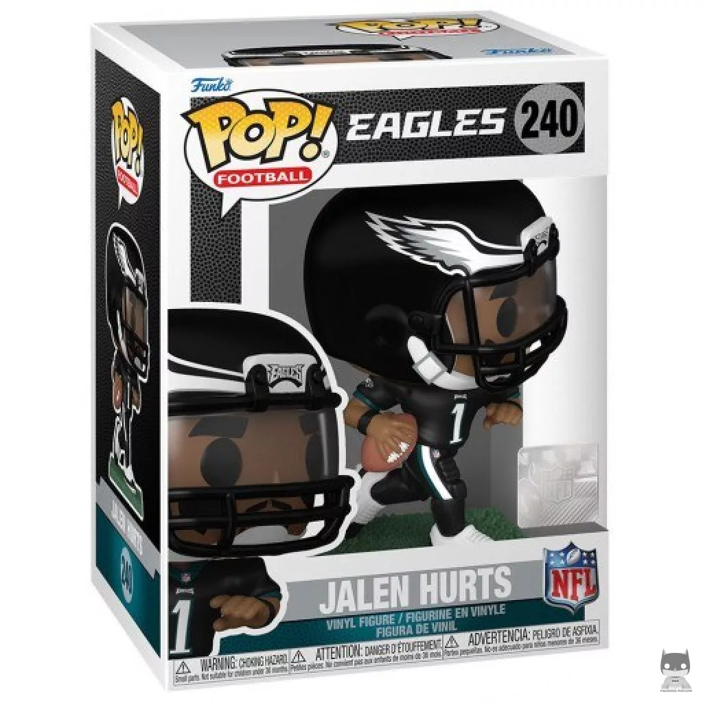 Figurine Funko POP Jalen Hurts avec boîte