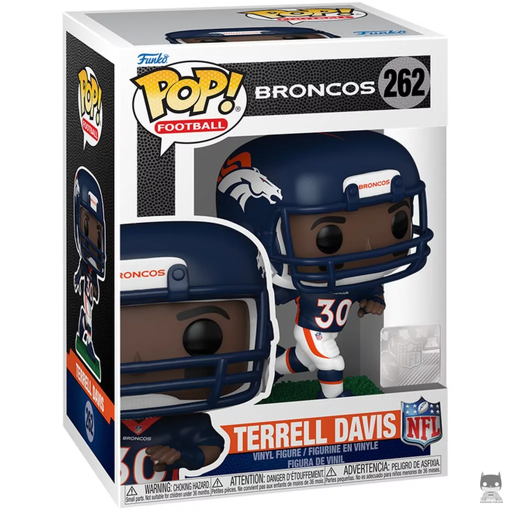 Figurine Funko POP Terrell Davis avec boîte