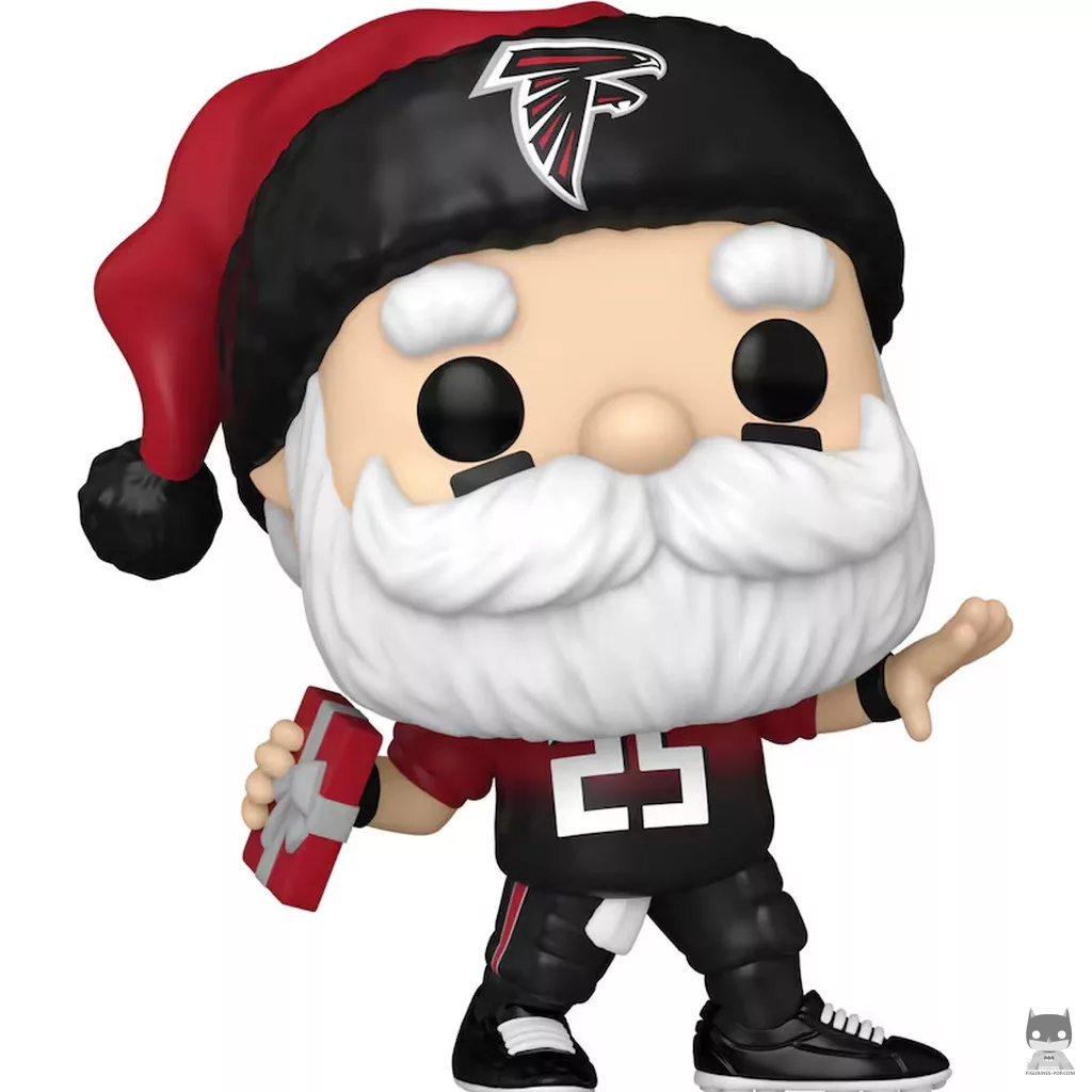 Figurine Funko POP Père Noël Atlanta Falcons (NFL)