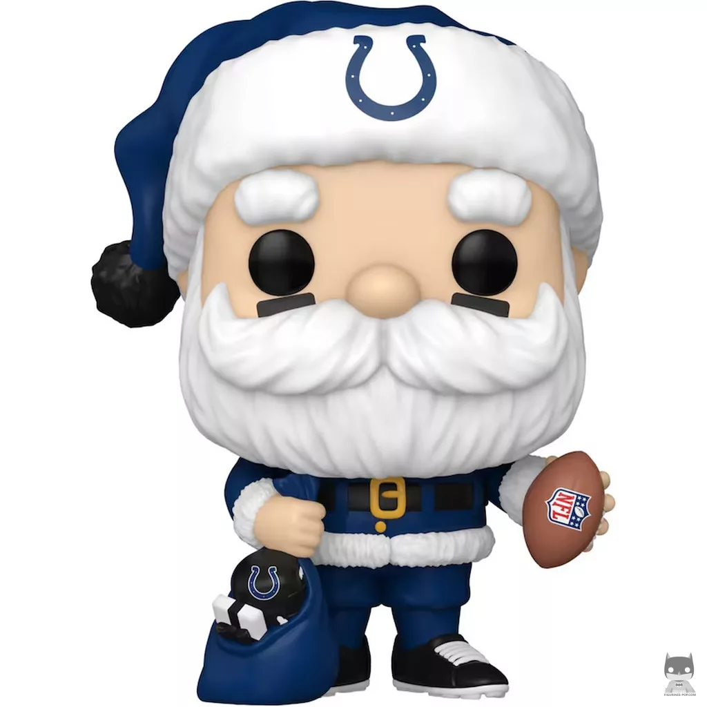 Figurine Funko POP Père Noël Indianapolis Colts (NFL)