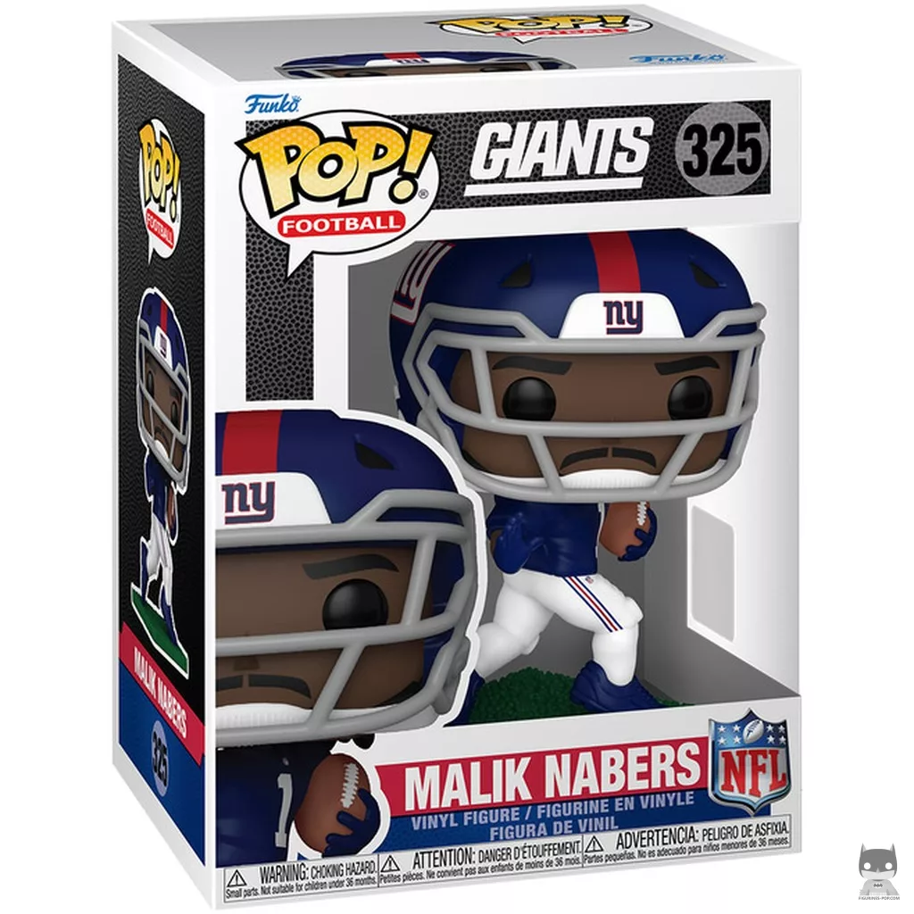 Figurine Funko POP Malik Nabers avec boîte