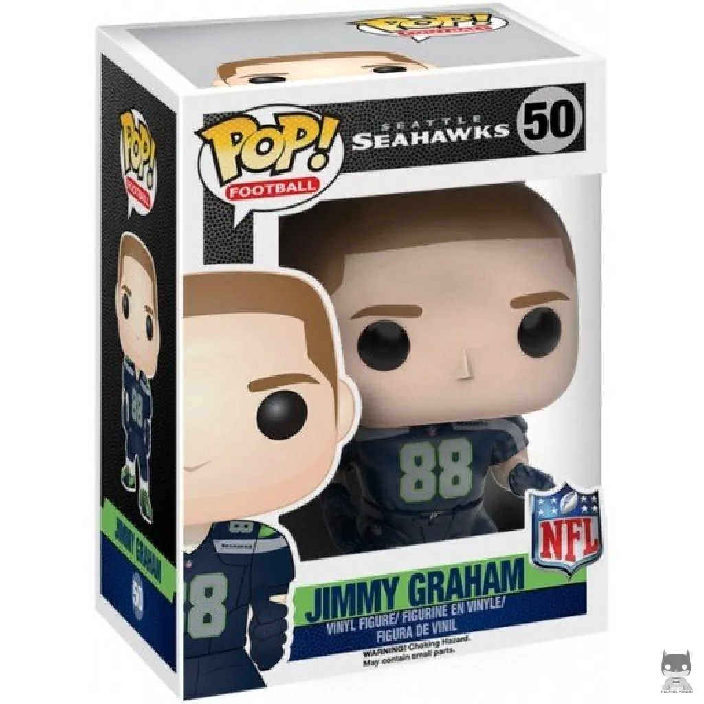 Figurine Funko POP Jimmy Graham avec boîte