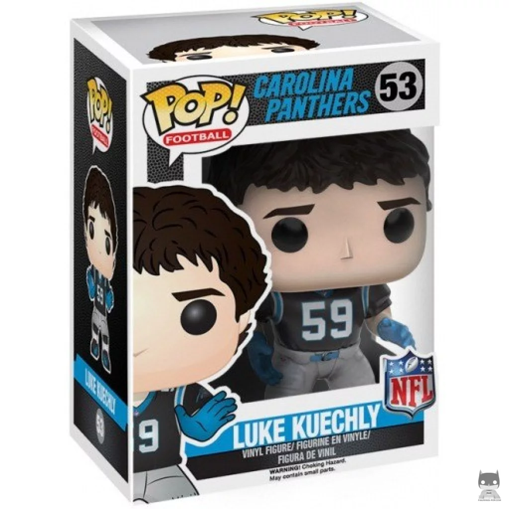 Figurine Funko POP Luke Kuechly avec boîte