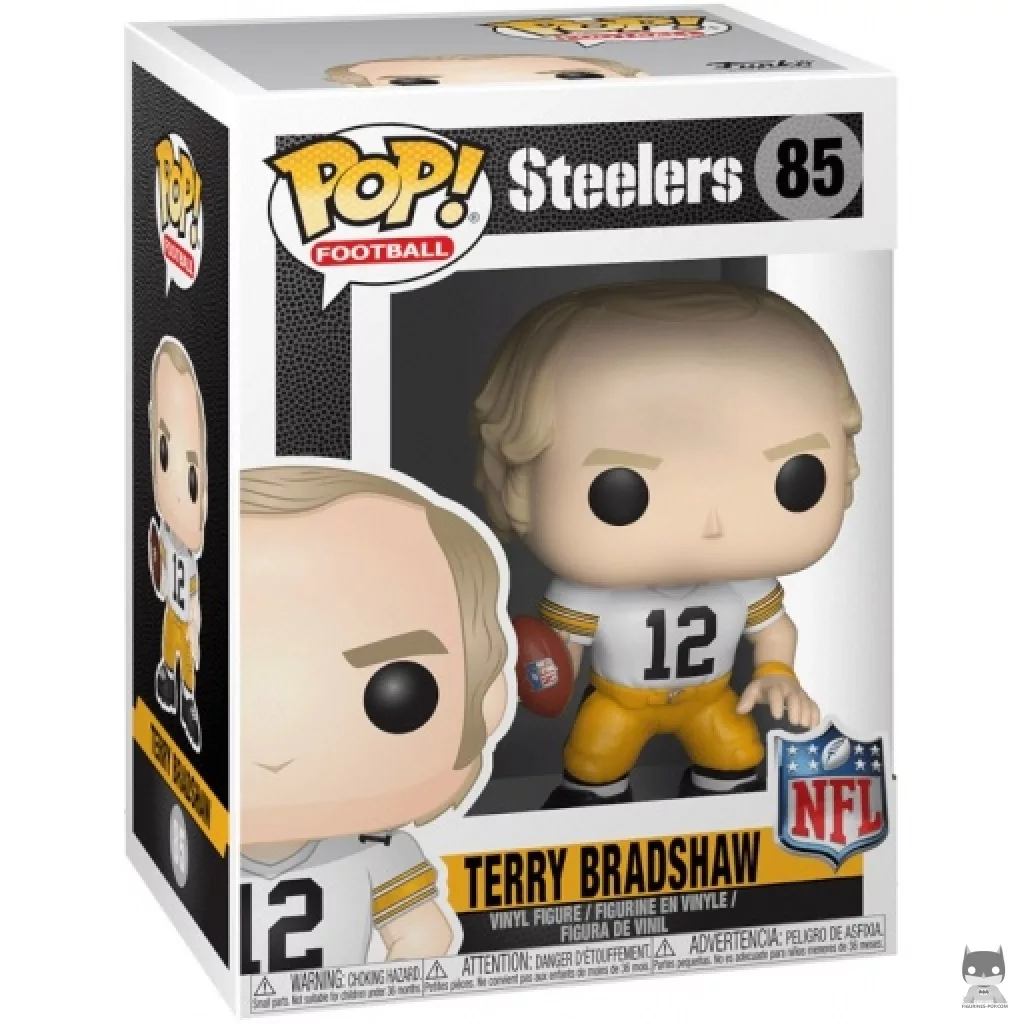 Figurine Funko POP Terry Bradshaw (Maillot Extérieur) avec boîte