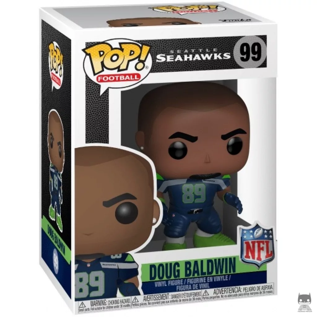 Figurine Funko POP Doug Baldwin avec boîte