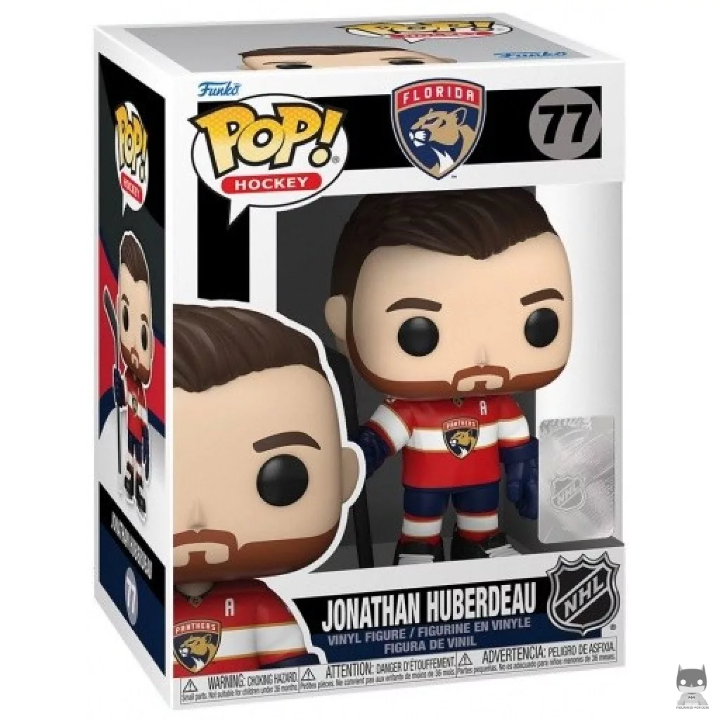Figurine Funko POP Jonathan Huberdeau avec boîte