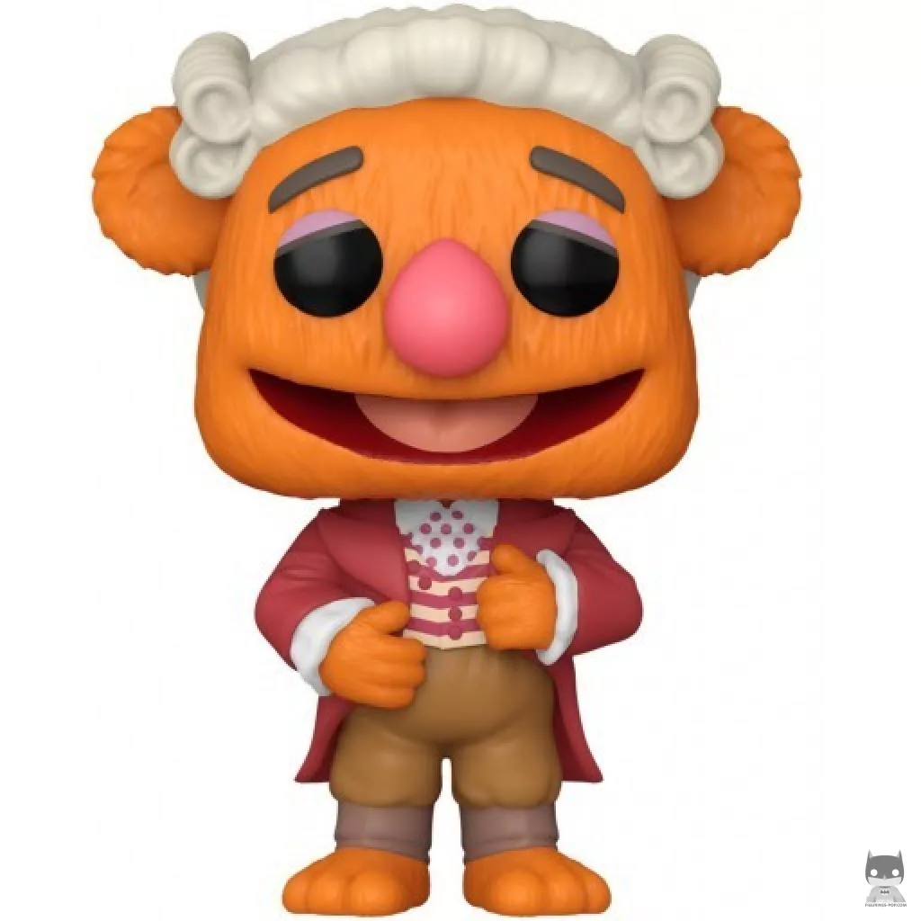 Figurine Funko POP Fozzie l'Ours (Noël chez les Muppets)