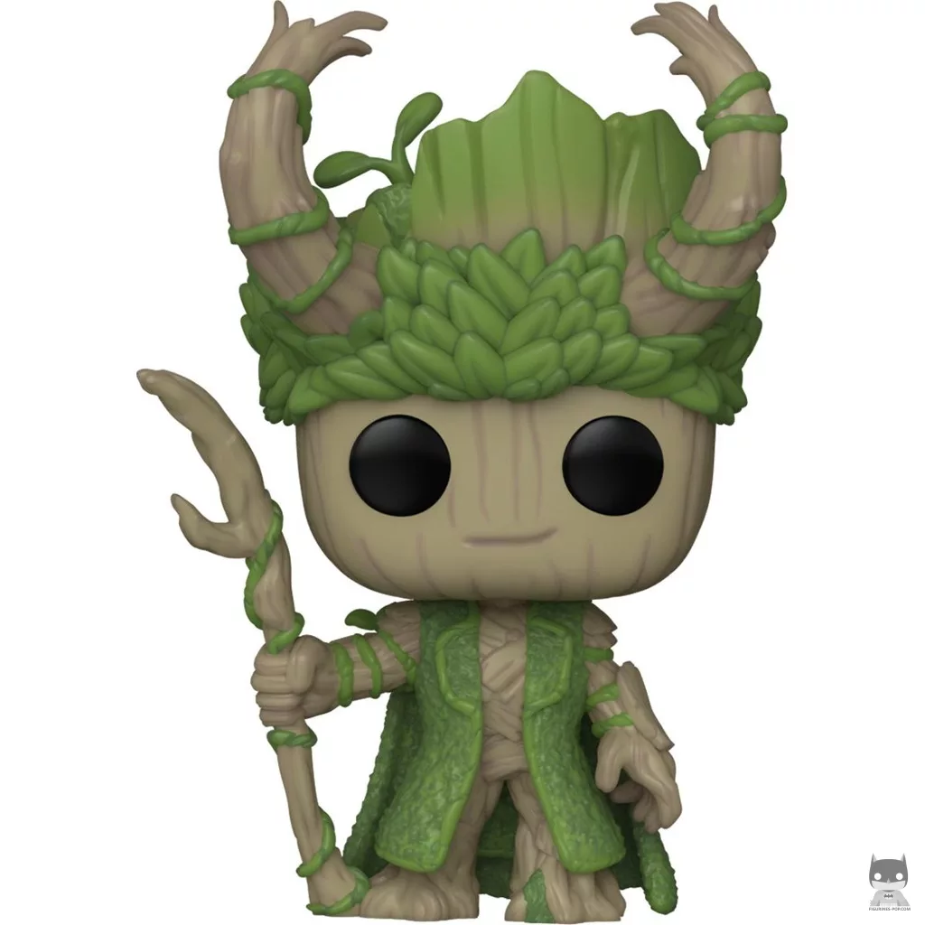 Figurine Funko POP Groot en Loki (Nous sommes Groot)