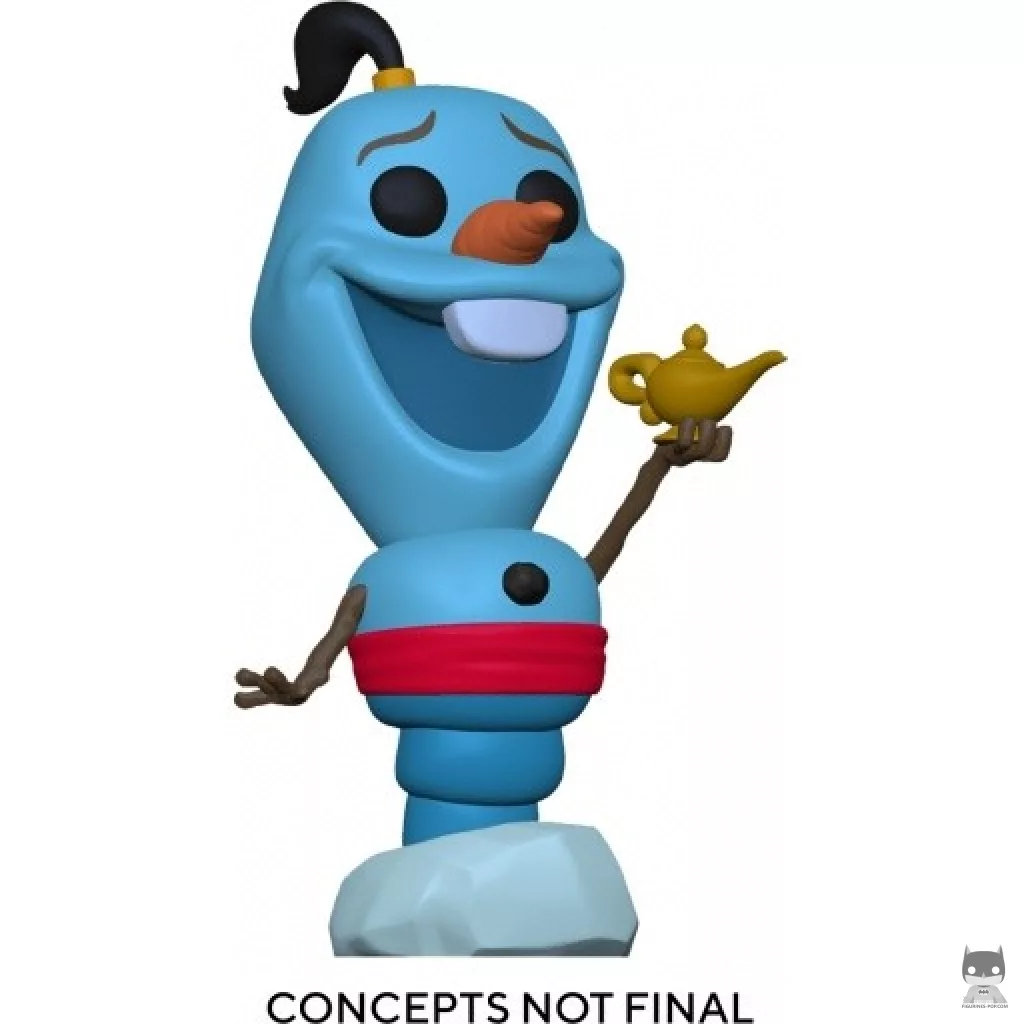 Figurine Funko POP Olaf en Génie (Olaf Présente)