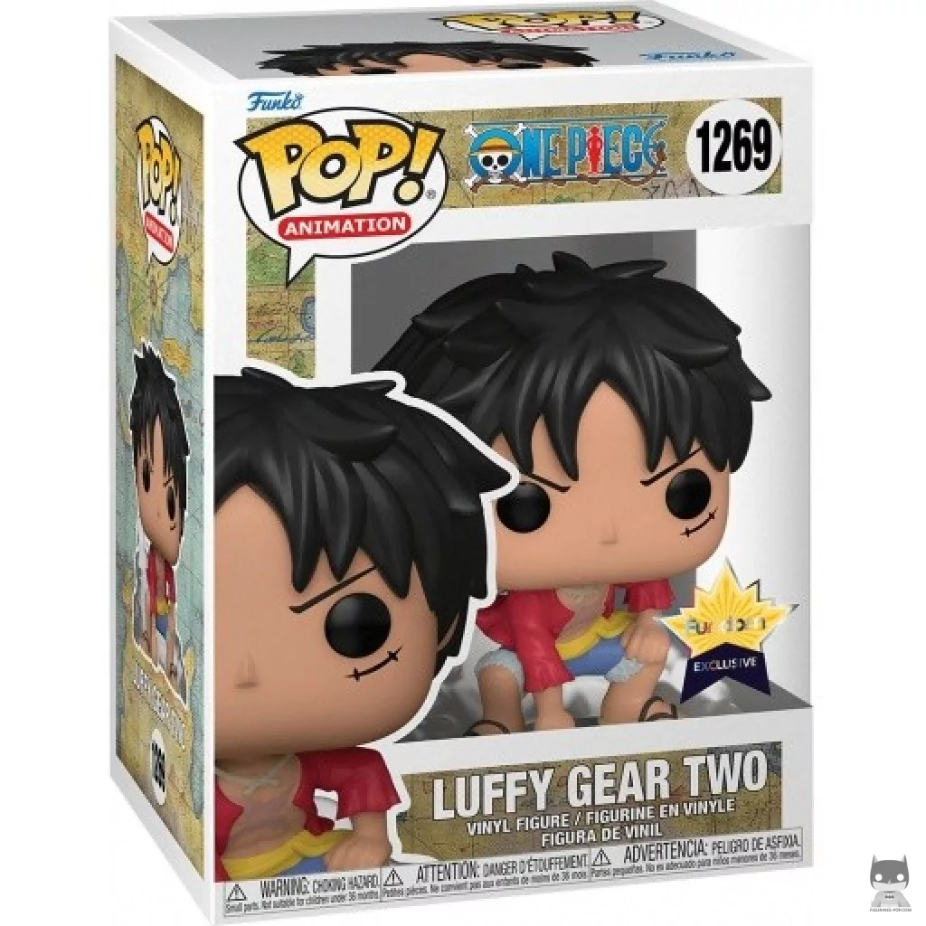 Figurine Funko POP Luffy Gear Two avec boîte