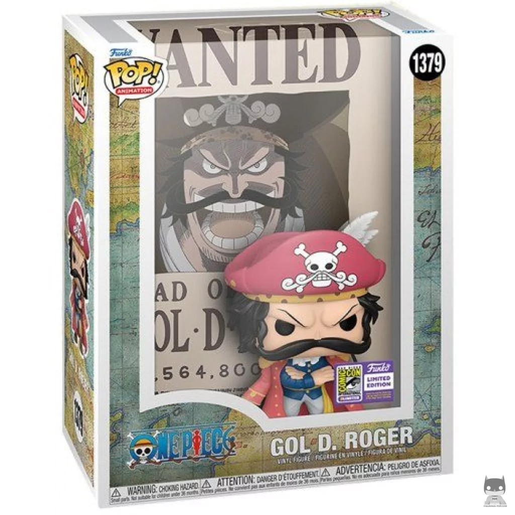 Figurine Funko POP Gol D. Roger (Poster) avec boîte