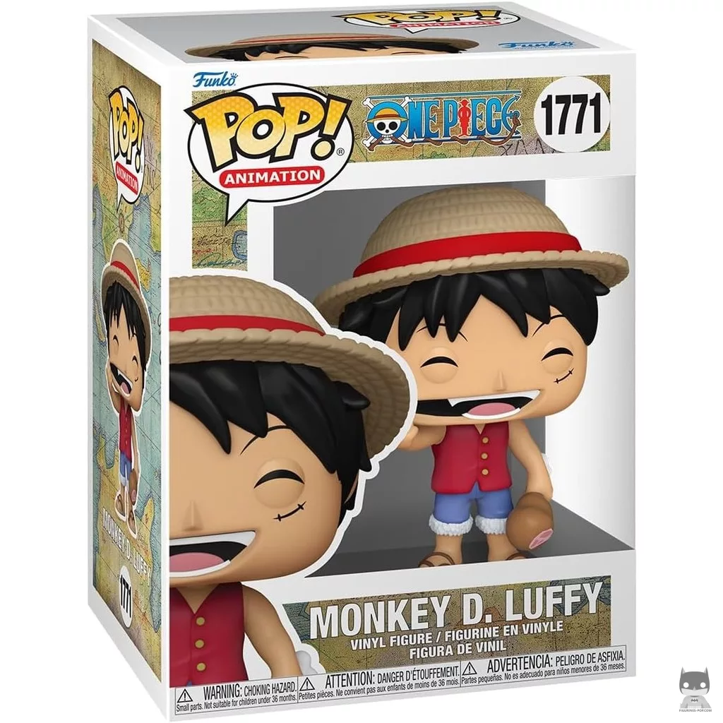 Figurine Funko POP Monkey D. Luffy (avec de la viande) avec boîte