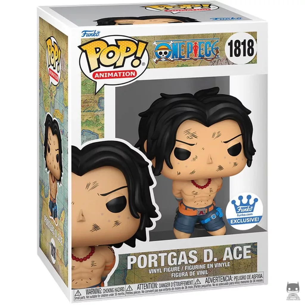 Figurine Funko POP Portgas D. Ace (Execution) avec boîte