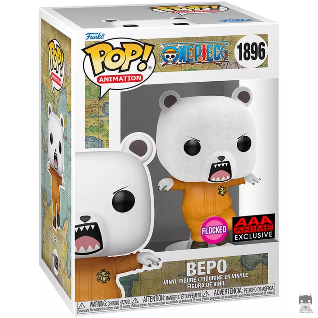 Figurine Funko POP Bepo (Flocked) avec boîte