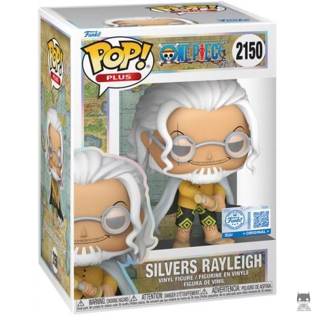 Figurine Funko POP Silvers Rayleich (Egghead) avec boîte