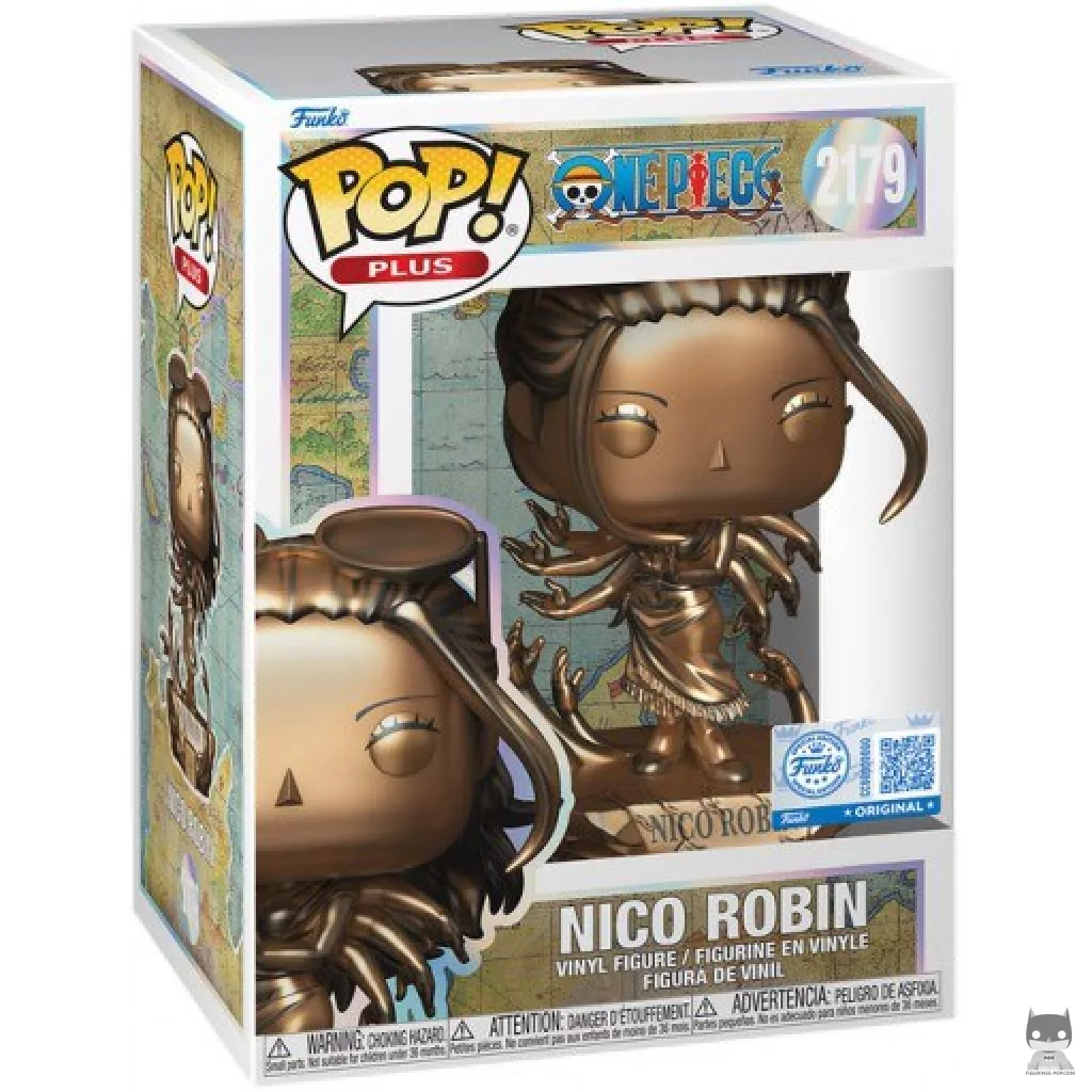Figurine Funko POP Nico Robin (Bronze) avec boîte