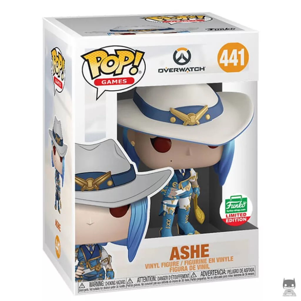 Figurine Funko POP Ashe (Skin Féérie Hivernale) avec boîte