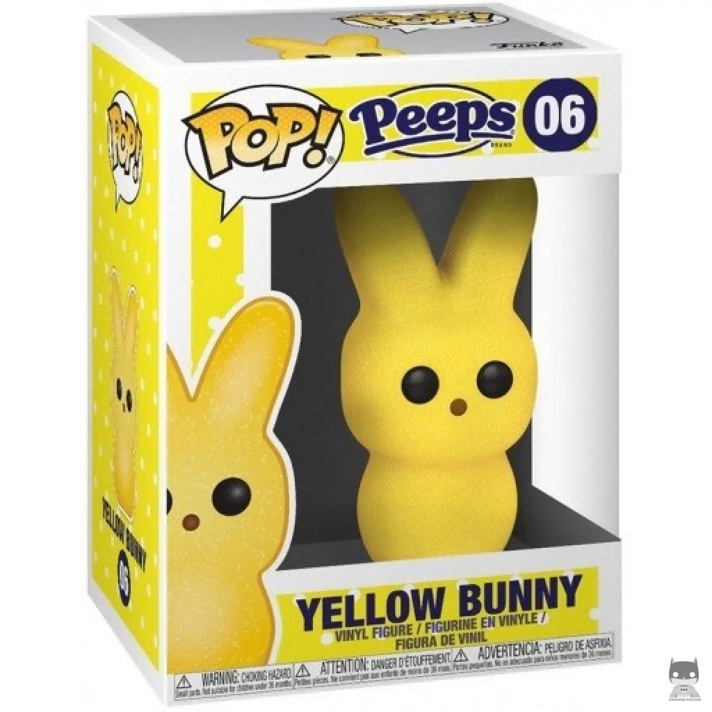 Figurine Funko POP Lapin Jaune avec boîte