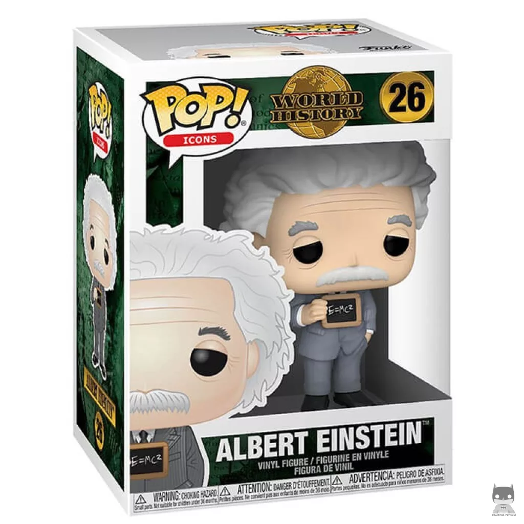 Figurine Funko POP Albert Einstein avec boîte