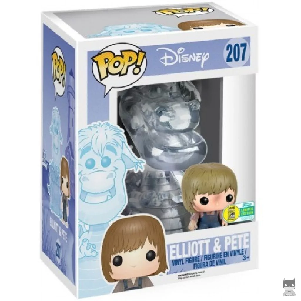Figurine Funko POP Elliot & Pete (Supersized) avec boîte