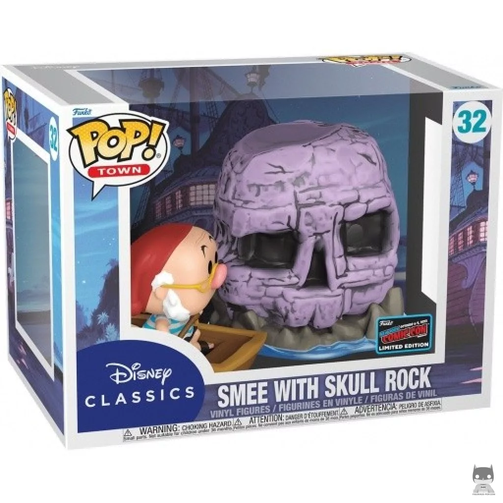 Figurine Funko POP M. Mouche avec Rocher Tête de mort avec boîte