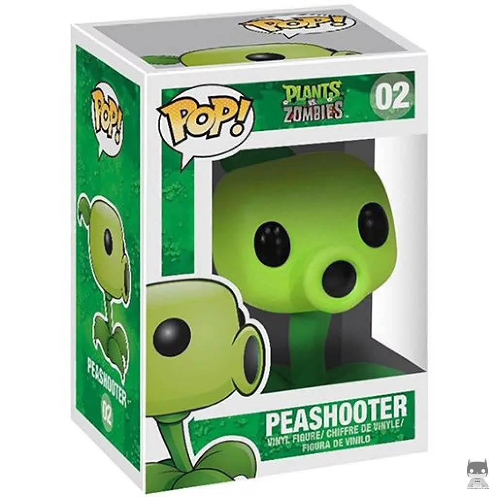Figurine Funko POP Peashooter avec boîte
