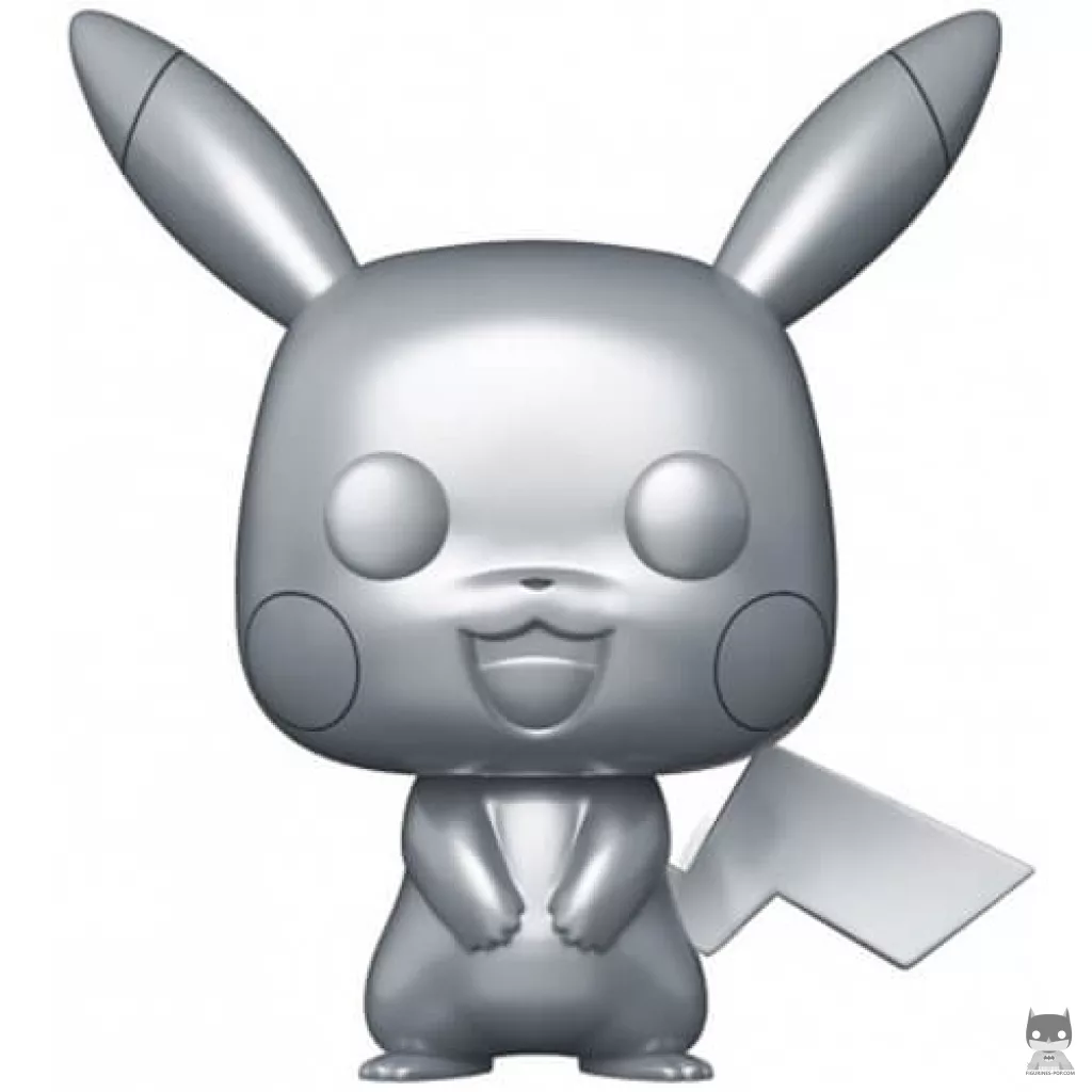 Figurine Funko POP Pikachu (Silver) (Pokémon)