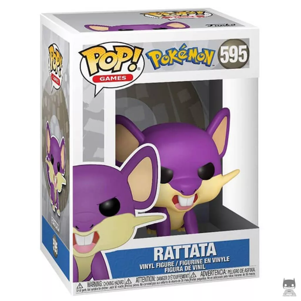 Figurine Funko POP Rattata avec boîte