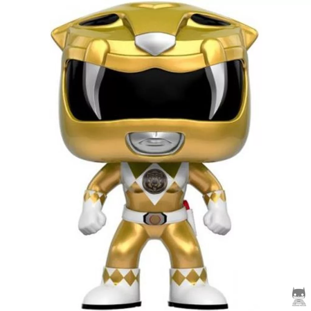 Figurine Funko POP Ranger Jaune (Metallic) (Power Rangers)