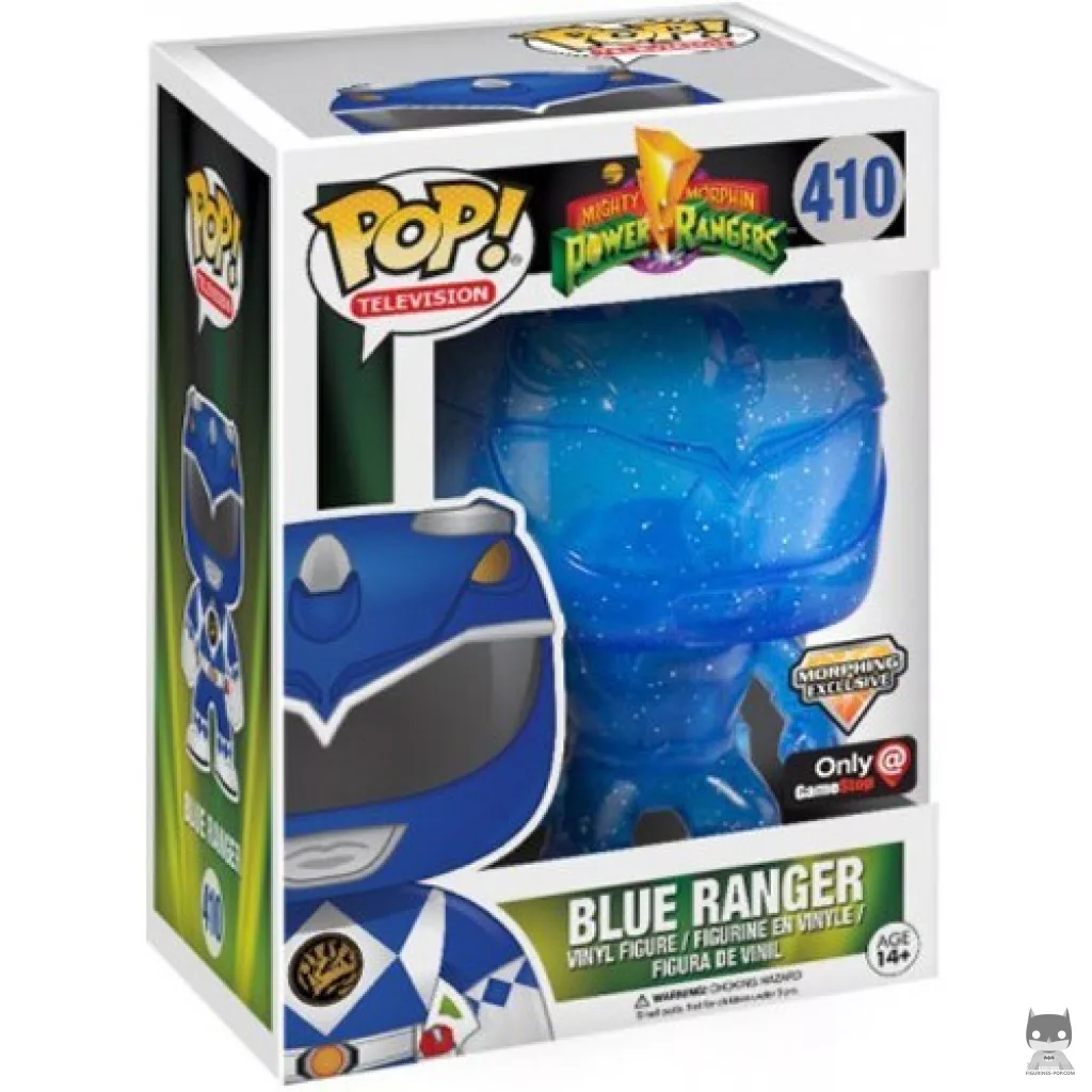 Figurine Funko POP Ranger Bleu (Téléportation) avec boîte