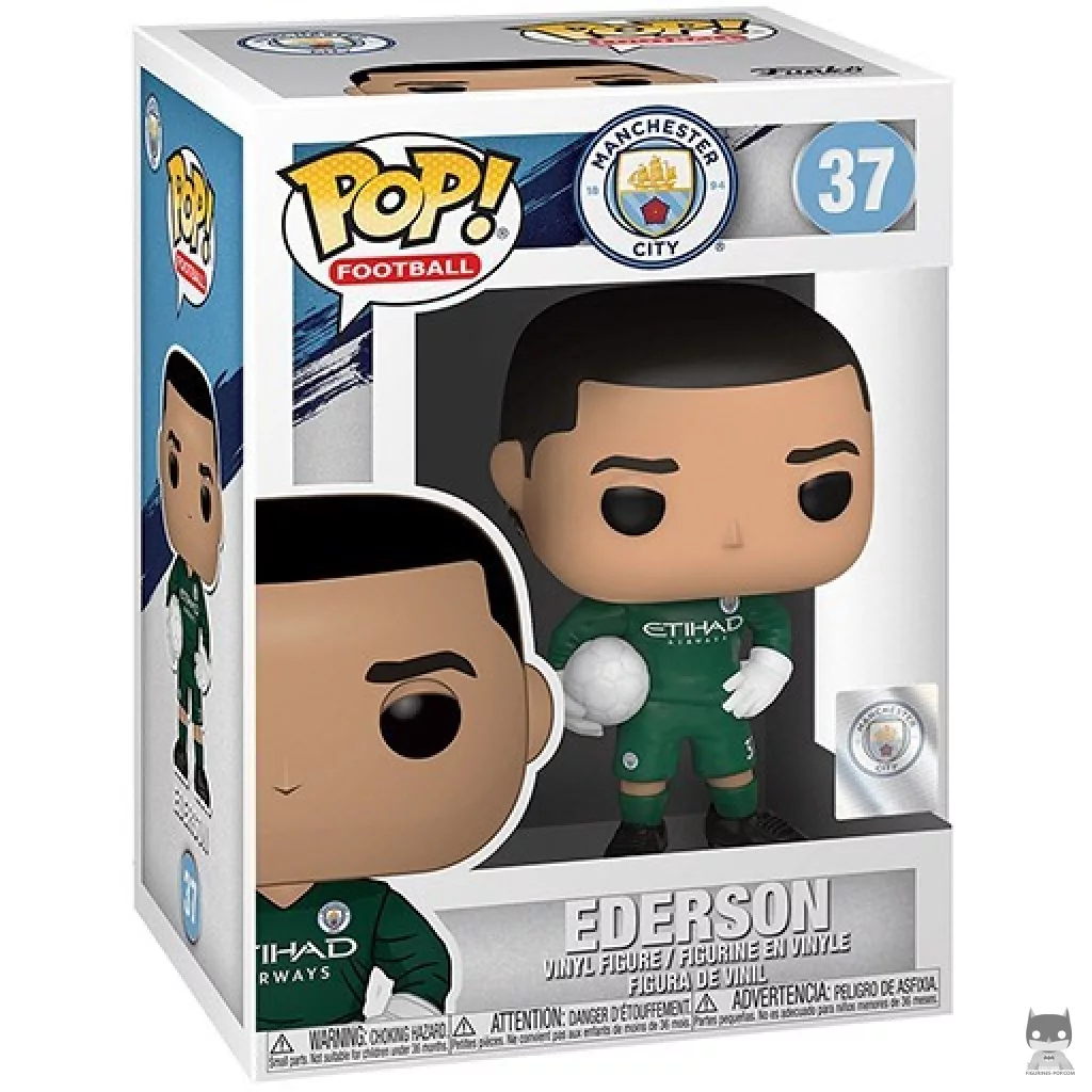 Figurine Funko POP Ederson (Manchester City) avec boîte