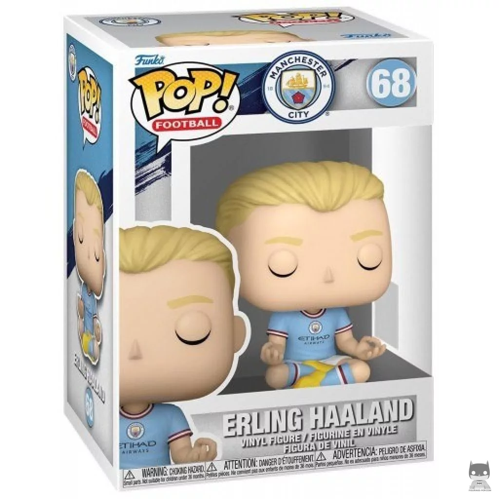 Figurine Funko POP Erling Haaland (Manchester City) avec boîte