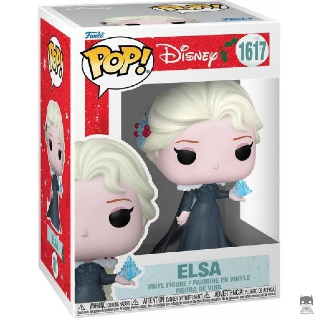 Figurine Funko POP Elsa (Noël) avec boîte
