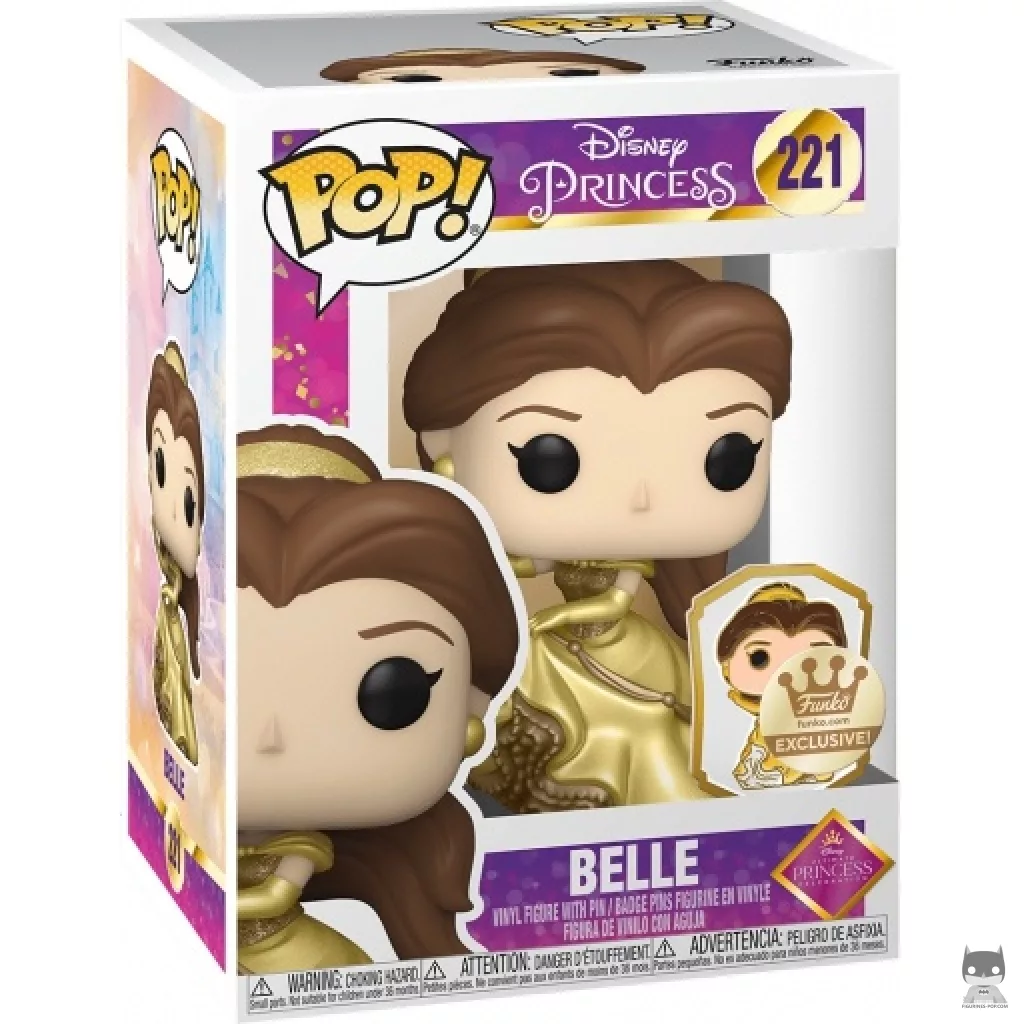 Figurine Funko POP Belle (Metallic) avec boîte