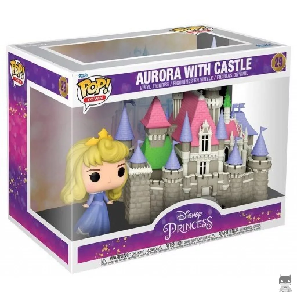 Figurine Funko POP Aurore avec Château avec boîte