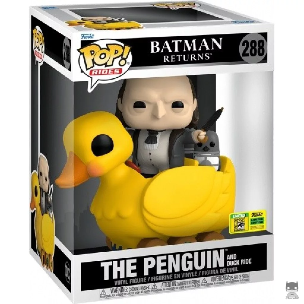 Figurine Funko POP Le Pingouin dans le Canard (Batman Le Défi) avec boîte